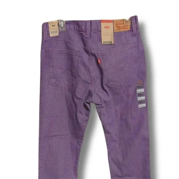 NWT - LEVIS WOMEN CONTOUR VALLEY PURPLE ANY SEASON JEANS DESIGNED FOR THE FUN - Picture 7 of 9
